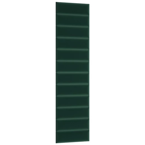 Quadratta 50x240 kárpitozott panel, sötétzöld
