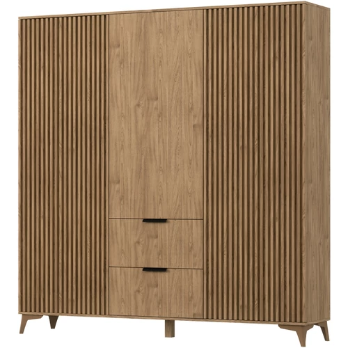 Entsian 185 szekrény artisan oak vitrin,
