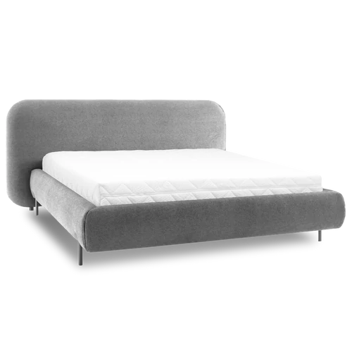 Point fémvázas ágy   140x200  szürke