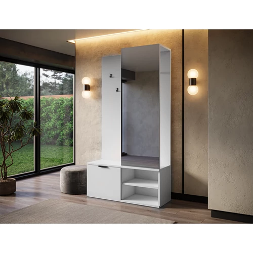 Modern design fehér színben