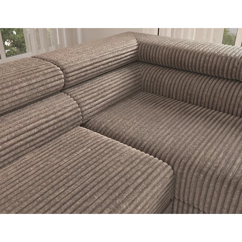 Colesio világosbarna sarokkanapé, Modullo 20, Jobb