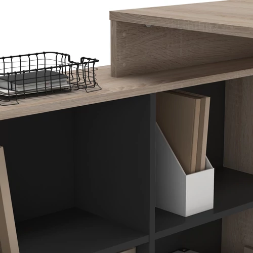 Modern design  tölgy fa asztal