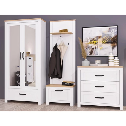 Modern design fehér színben