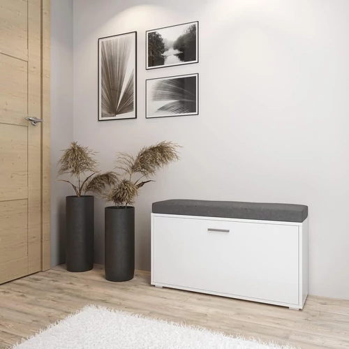 Modern design fehér és szürke kombinációban