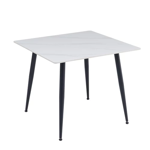 Asztal adria 90x90x75 cm hg márvány fehér