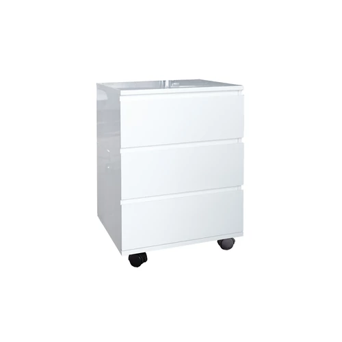 Komód fehér panter design részletek