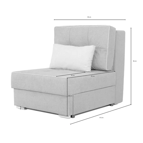 Szürke Okto 1 relaxfotelek képek