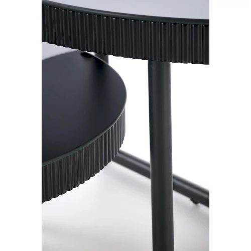 Cosmo S dohányzóasztal – fekete - 3. kép