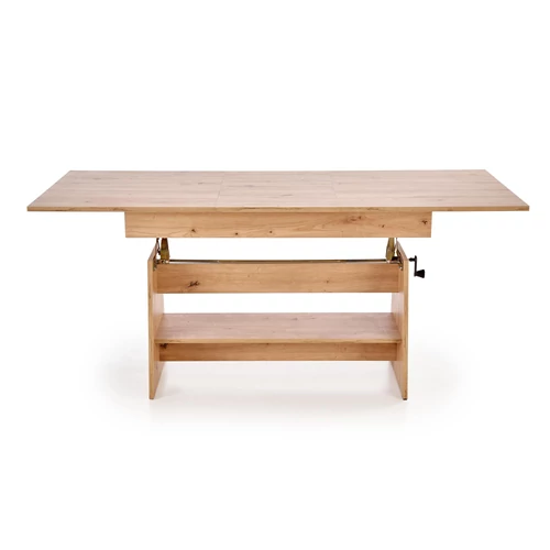 Erika emelő-mechanikás dohányzóasztal – artisan tölgy - 2. kép