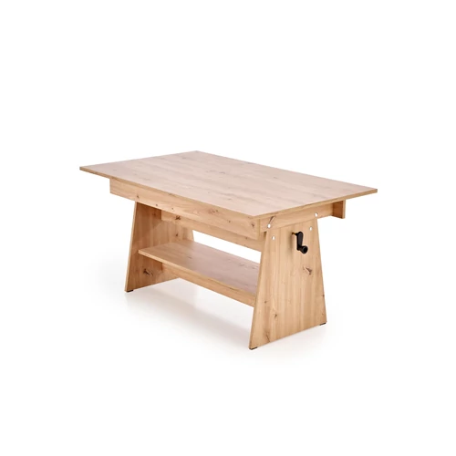 Erika emelő-mechanikás dohányzóasztal – artisan tölgy - 7. kép