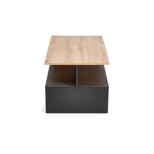 Iva dohányzóasztal – artisan tölgy / fekete - 4. kép