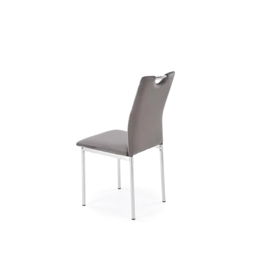 K578 szék – szürke / króm - 6. kép