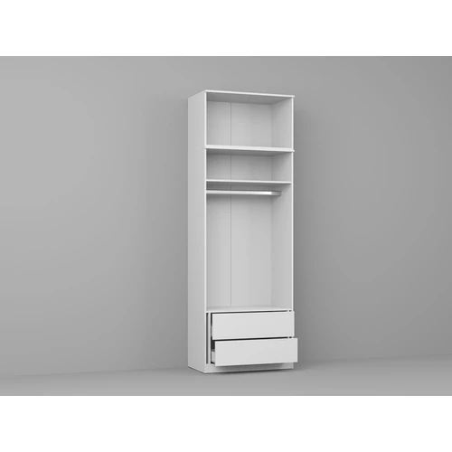 Gardrób fehér 83 cm - C4