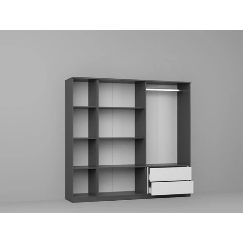 Gardrób szürke 205,4 cm - C9