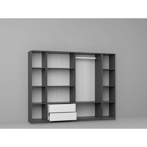 Gardrób szürke 246,4 cm - C11