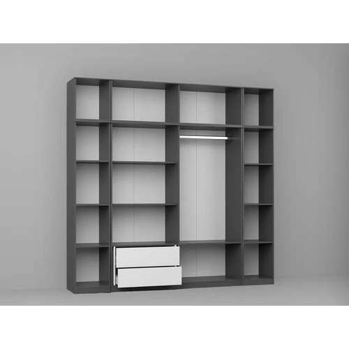 Gardrób szürke 246,4 cm - C12