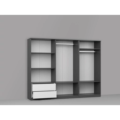 Gardrób szürke 247,4 cm - C13