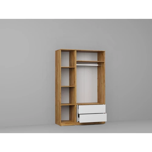 Gardrób tölgy arany 124 cm - C5