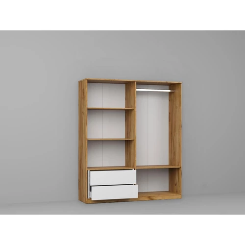 Gardrób tölgy arany 164,4 cm - C7
