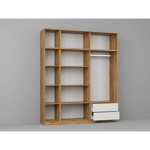 Gardrób tölgy arany 205,4 cm - C10