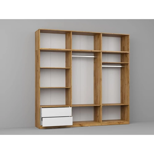 Gardrób tölgy arany 247,4 cm - C14
