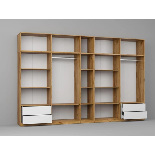 Gardrób tölgy arany 369,8 cm - C20