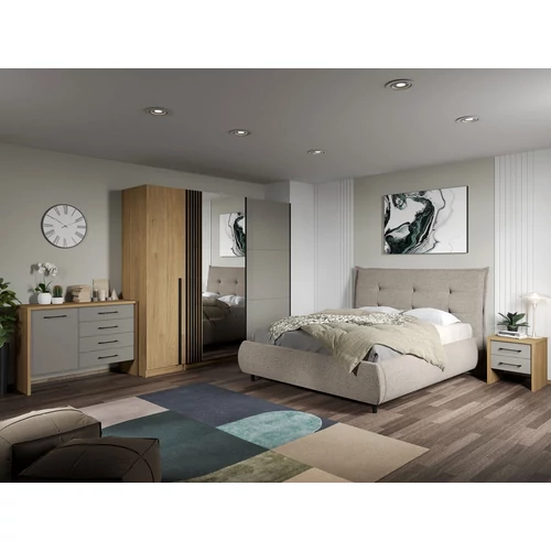 Hálószoba komplett Olymp - Hickory+Cashmere - C16