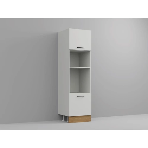 Magas elem cuptor+cuptor microunde fehér perlat 600 - Nivo