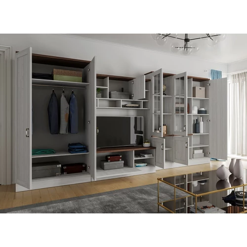 Modern design és praktikus tárolás egyben.