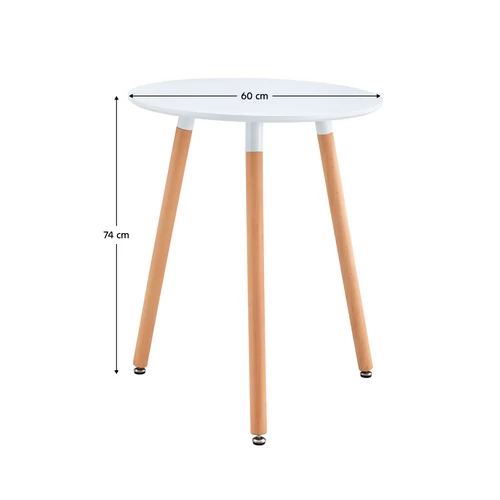Elegáns étkezési megoldás  átmérője 60 cm