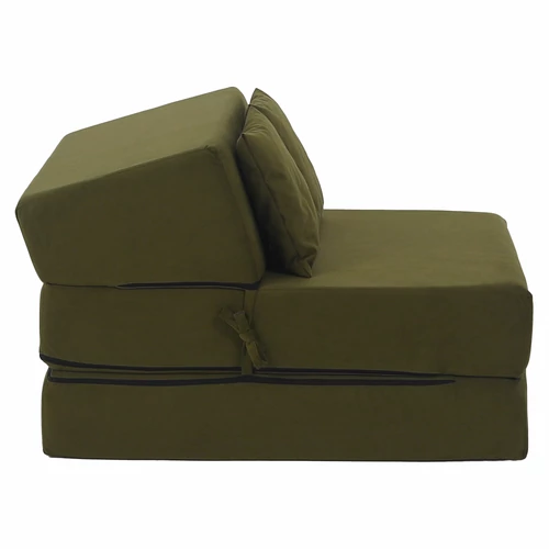 Modern design olivázöld színben