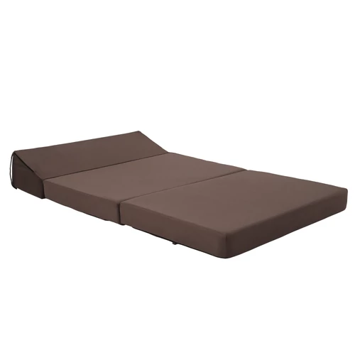 VEDIS 2v1 összecsukható matrac-fotel taupe barna