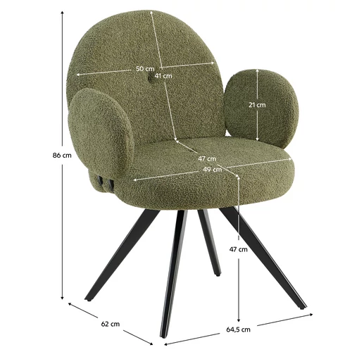 Elegáns design és kényelem egyben.  VASALA forgószék