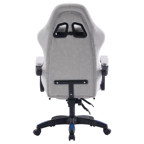 Irodai/gamer szék, szürke/kék, ZODIA