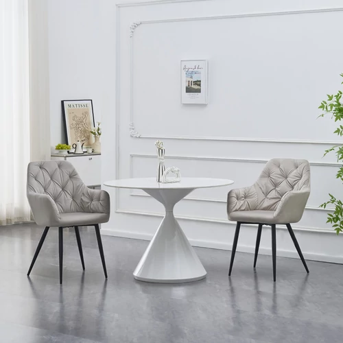 Verio New szürke velvet design fotel