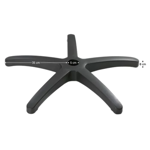 Fekete talp  sugár 35 cm