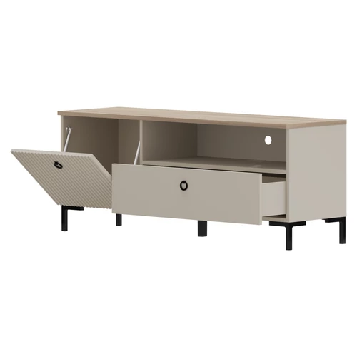 Elegáns taupe/silverjack tölgy kivitel