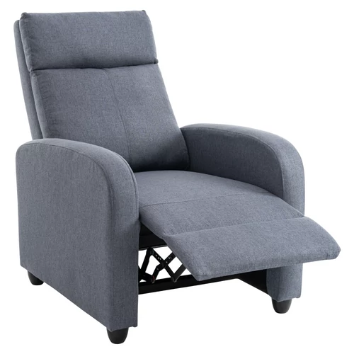 KRESO NEW relaxációs fotel szürke színben