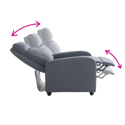 Szürke relaxációs fotel