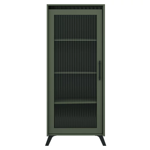Vitrin, smoke zöld/fekete, LONGY REG1W