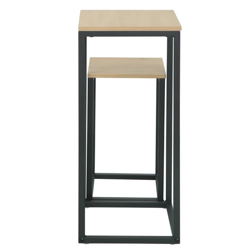 Modern design  tölgy és fekete kombináció