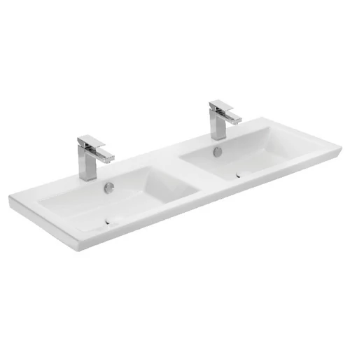 Elegáns design és dupla porcelán mosdó