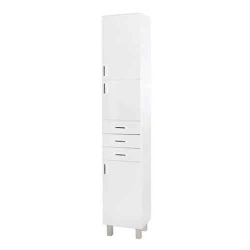 Viva STYLE fürdőszobai ÁLLÓSZEKRÉNY 192 magas POLCOS - JOBBOS - 35 x 28 x 192 cm