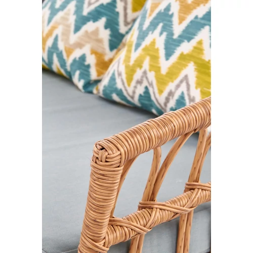 Gardena 2s rattan kanapé