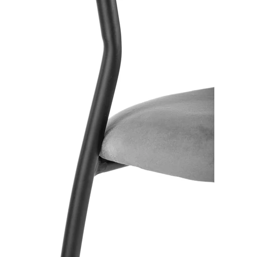 K426 szürke étkezőszék