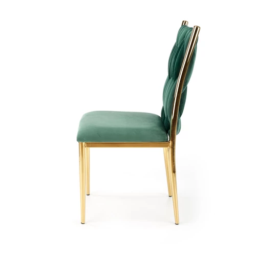 Modern design  sötétzöld és arany kombináció