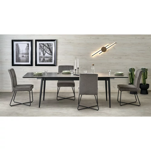 Modern design fekete kerettel.