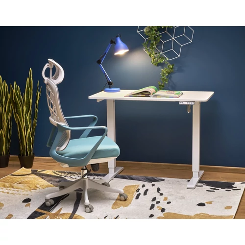 Fehér íróasztal modern designnal