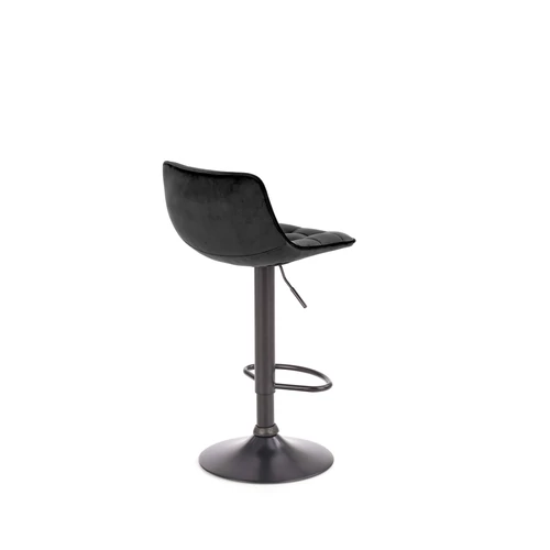 Elegáns fekete H95 bárszék