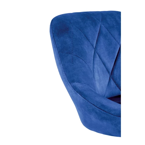 Elegáns sötétkék bárszék